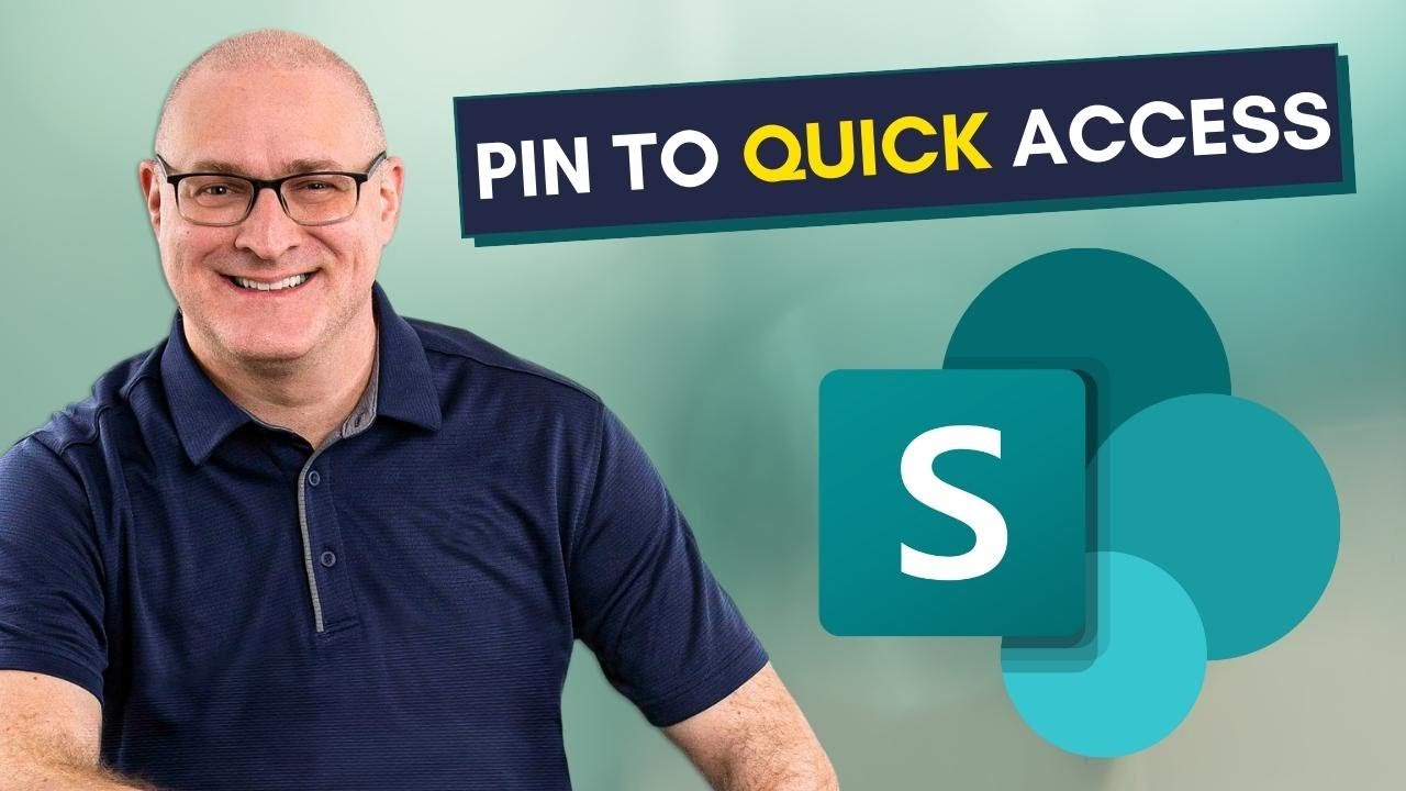 Pin to Quick Access in SharePoint Document Library