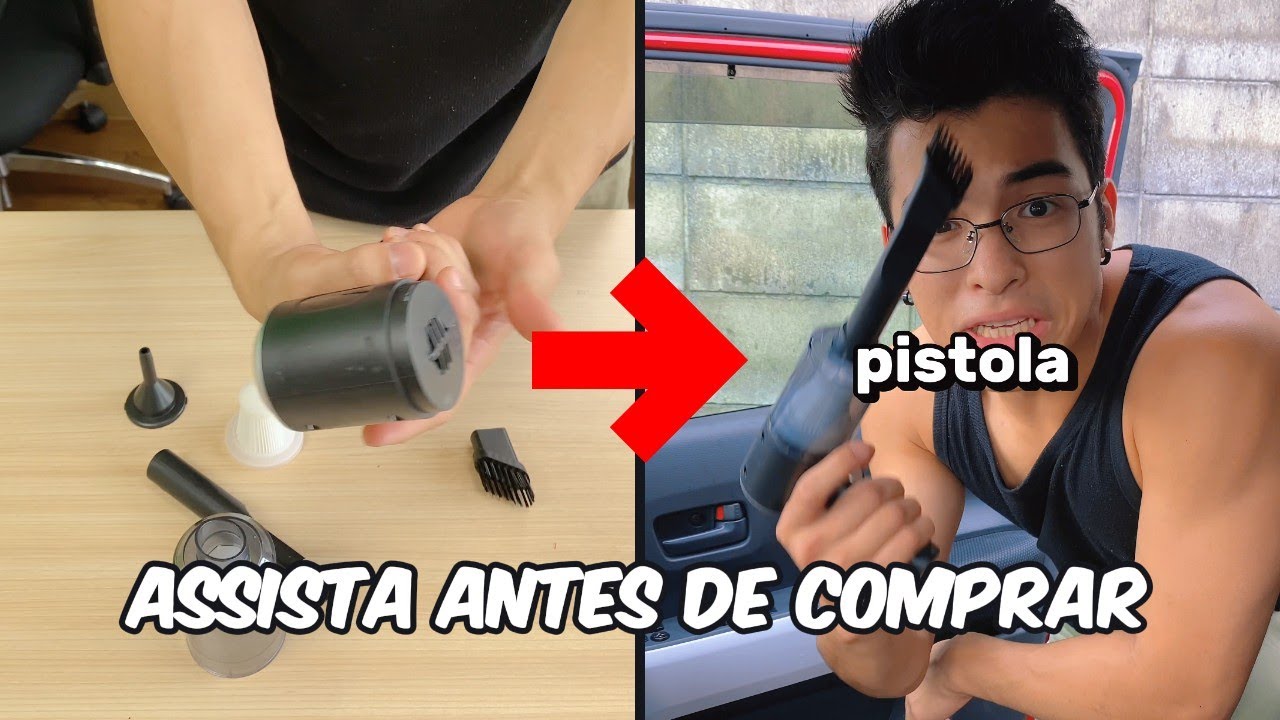 Testei a Potencia Desse Mini Aspirador!!!