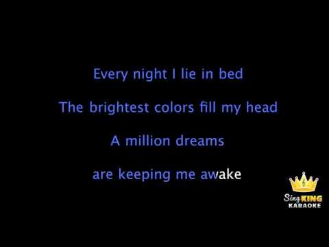 The Greatest Showman   A Million Dreams Karaoke Version