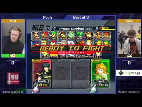 Event Match 11: Widl (Peach) vs Chum (Marth) - Pools