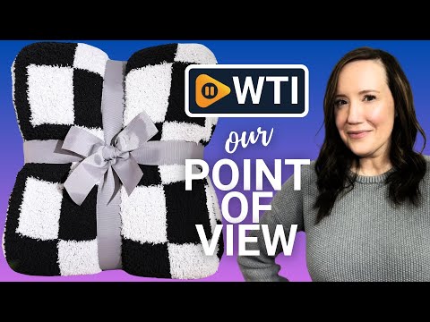 Panku Super Soft Checkered Throw Blanket - WTI product video review