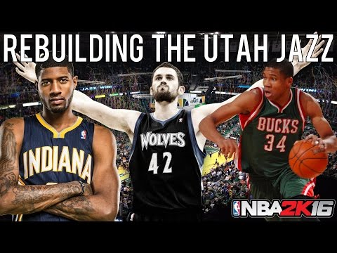 NBA 2K16 MyLEAGUE: Rebuilding the Utah Jazz!