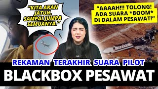 Download lagu REKAMAN BLACKBOX KECELAKAAN PESAWAT TERSERAM! | #NERROR mp3 Download lagu REKAMAN BLACKBOX KECELAKAAN PESAWAT TERSERAM! | #NERROR mp3