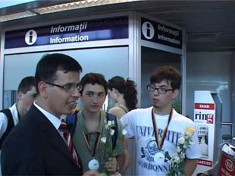 Interviu cu elevii olimpici si doamna Ministru