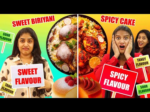 FLAVOUR FLIP FOOD CHALLENGE 🤩 | എട്ടിന്റെ പണി കിട്ടി 😂 WEIRD FLAVOUR 🤮 | PULLOTHI