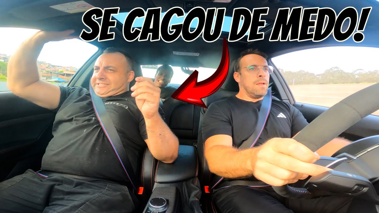 LEVEI MEU MECANICO ANDAR NA M2 DE 800CV!