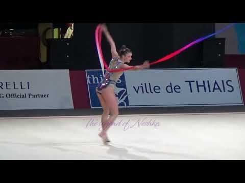 Sofia MAFFEIS (ITA) ribbon - 2023 Grand Prix Thiais AA
