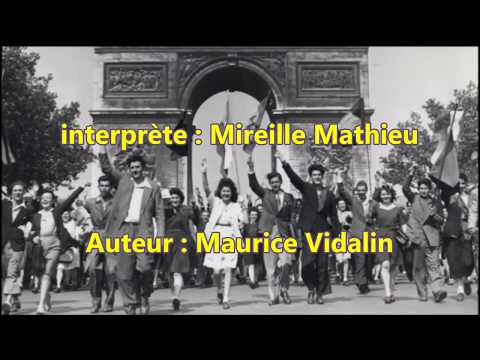 Mireille Mathieu chante Paris en colère