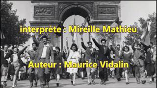 Mireille Mathieu chante Paris en colère