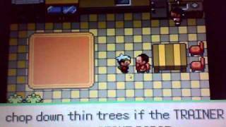 How to get the HM10 Cut in Pokemon Emerald
