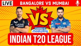 Live: Bangalore Vs Mumbai, 5th T20 | Live Scores & Commentary | RCB Vs MI Live Scores | MostPlay