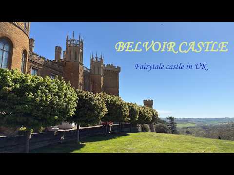 Belvoir Castle England, Stunning Drone Views & Historic Interior Tour