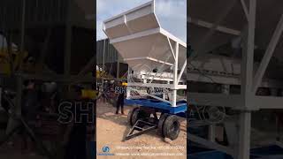 YHZM type portable concrete mixing station with drum mixer mobile concrete plant for sale - Image 4 | Machineryline SL New YHZM type portable concrete mixing station with drum mixer mobile concrete plant | Image 4 - Machineryline