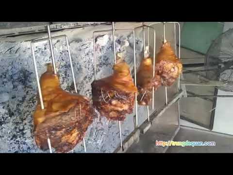 Đùi Dê Quay đặc biệt tại Trung Dê Quán 