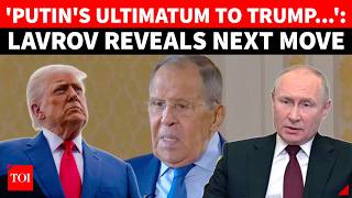 Lavrov Drops Putin's Ultimatum To Trump, Delivers Stark Warning; 'US Is Fighting Russia Via...'