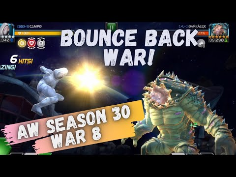 Alliance War Season 30 War 8 - SSx-1 vs. Legion - Elsa and Ghost - Marvel Contest of Champions