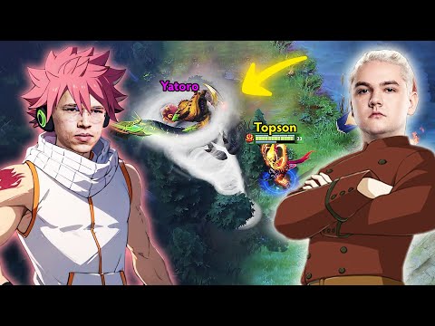 When YATORO meets TOPSON on MID!🔥