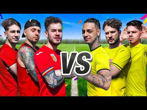Eu, YNY Sebi, Petre Stefan Vs Albert Nbn, Costi Max, Dracea - Football Challenge!