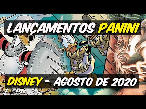 LANÇAMENTOS DISNEY/PANINI AGOSTO DE 2020