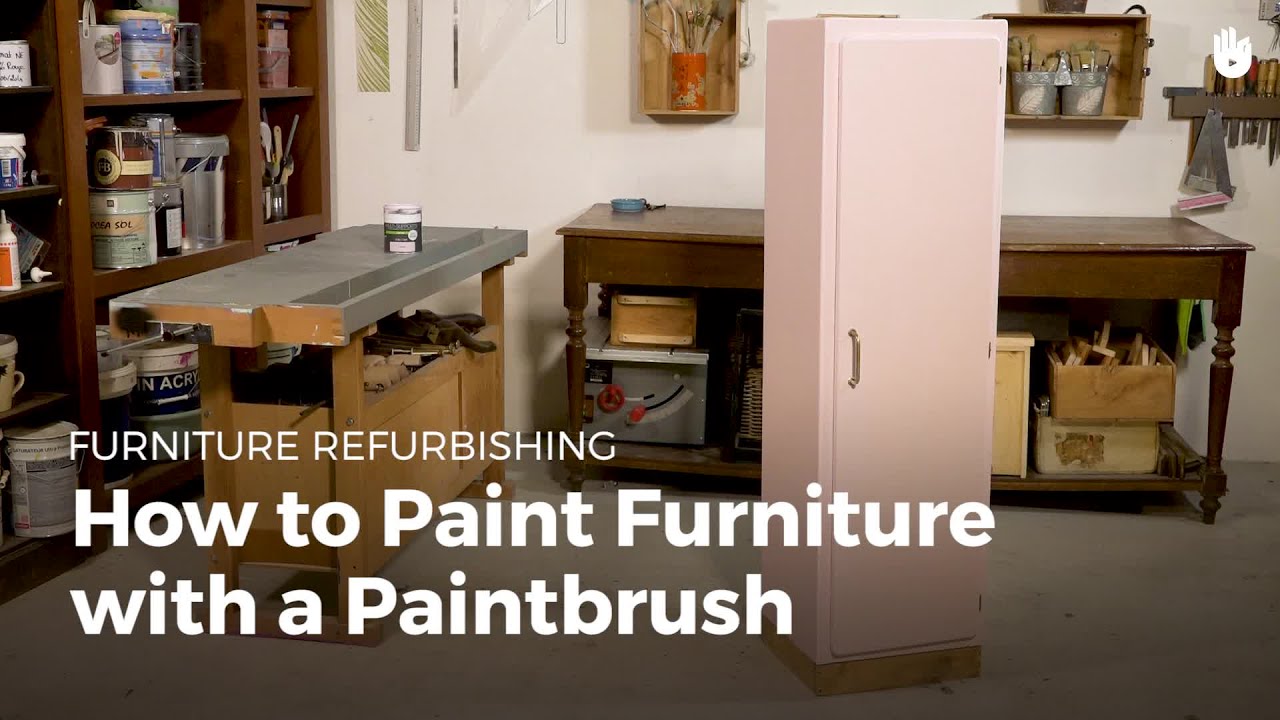 How to Paint Furniture with a Paintbrush Furniture Restoration Sikana