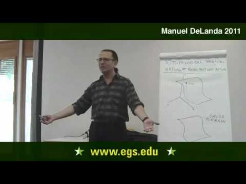 Manuel DeLanda. Intensive and Topological Thinking. 2011