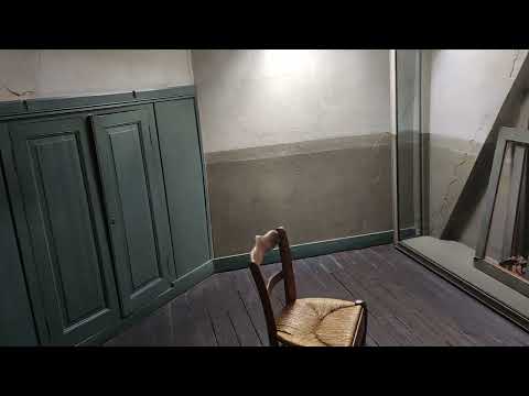 the room Van Gogh died in (Auvers-sur-Oise