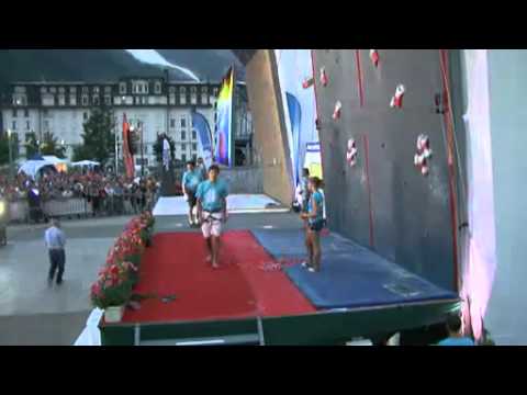 Climbing World Cup 2011 Lead and Speed Chamonix, FRA - Speed Women's and Men's Finals