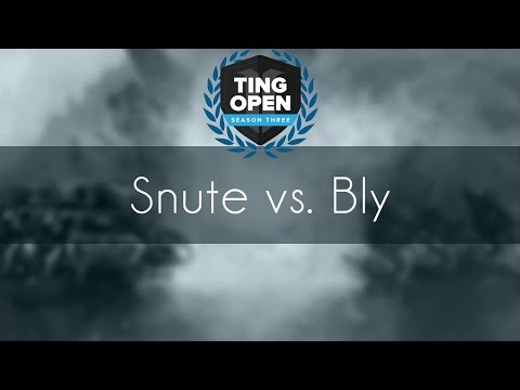 Snute vs. Bly - ZvZ - TING Season 3 EU Qualifier#1