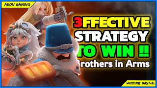 📕 9 Basics & 🎯 3 Strategies You Need to Know in the Brothers in Arms Event ⚔️ - Whiteout Survival