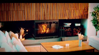 Video de Hogar a Leña Tromen Paris Doble Puerta 27000 Kcal Black - Grill West