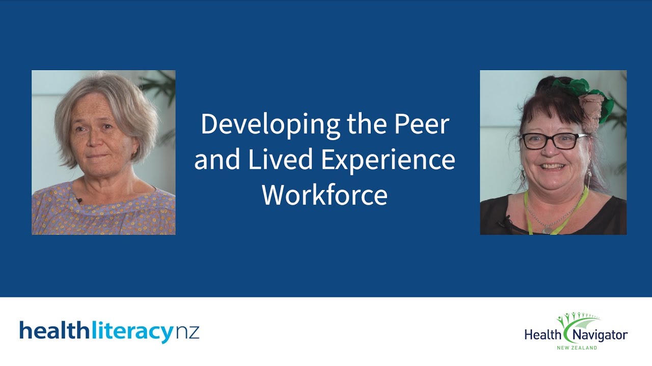 Developing the Peer and Lived Experience Workforce