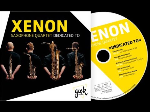 Xenon Saxophone Quartet "Dedicated to" - Trailer