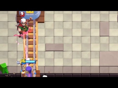 Level 16 Witch vs Level 9 Magic Archer  In Opponents Half