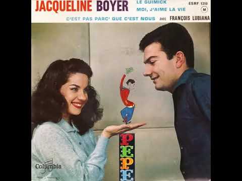 Jacqueline Boyer - EP stéréo/mono Columbia ESRF 1310  (1961)