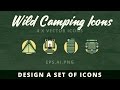 Graphic Design Create A Camping Icon Set Beginner Freepik Course Trailer ENG