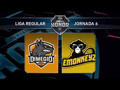 Emonkeyz Club vs Dimegio Club - #LoLHonor6 - Mapa 2 - Jornada 6 - T11