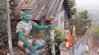 preview picture of video 'Wat Phra That Mae Yen, Mai Hi, Pai, Thailand. April 2014'