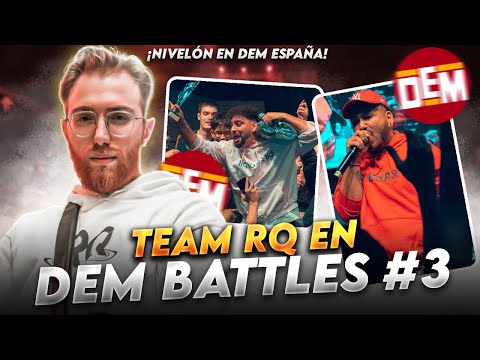 ¡NIVELÓN EN LA DEM ESPAÑA! | CLÍMAX Y NACHO ARGENTINO |TEAM RQ EN DEM BATTLES #3