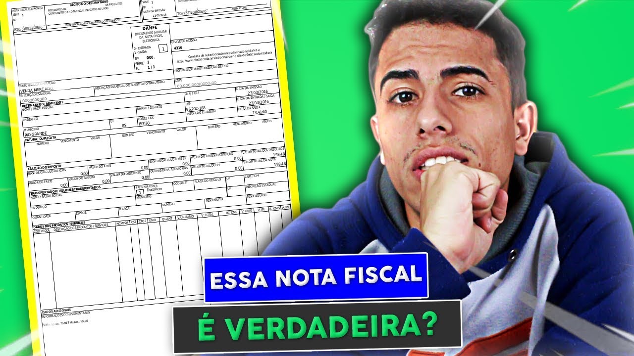 Como verificar se uma NOTA FISCAL é FALSA?