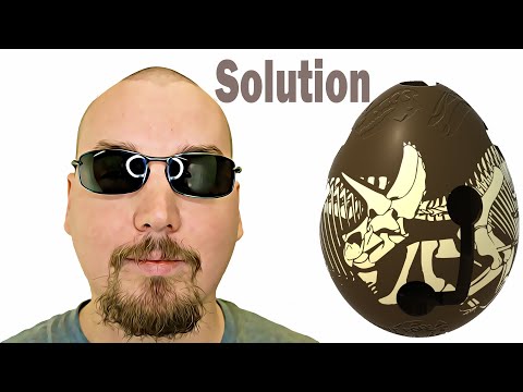 Smart Egg Dino from BePuzzled - Solution