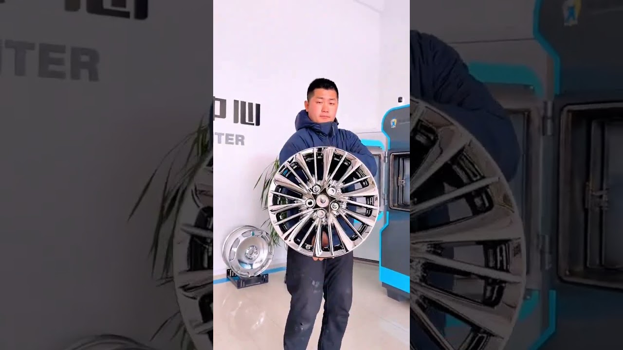 AZURE Industrial Multi-arc PVD Vacuum Plating Machine Sputter Coater for Car Alloy Wheels