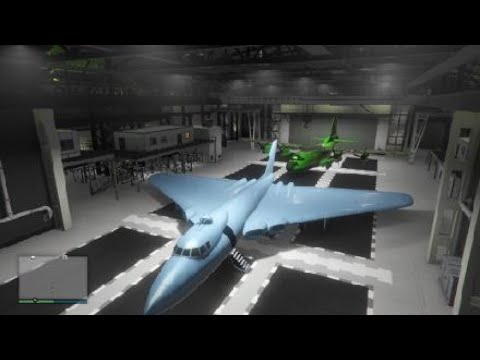 GTA 5 Online Full 20 Modded Plane Hanger