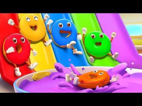 There Were Ten Donuts Dancing Together | Learn Numbers Song | Nursery Rhymes | Kids Songs | BabyBus