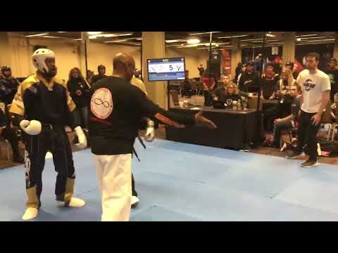Avery Plowden vs Devon Hopper - Point Fighting  AKA Warrior Cup -