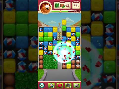 Toon Blast Level 3758 - NO BOOSTERS