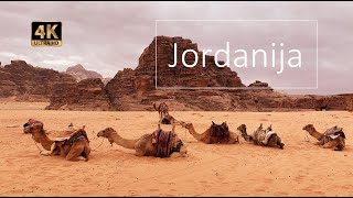 Kelionė į Jordaniją. Dykumų grožis. 4K