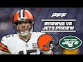 Browns vs. Jets Week 17 Game Preview | PFF