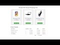 Create Simple Shopping Cart using PHP & MySql