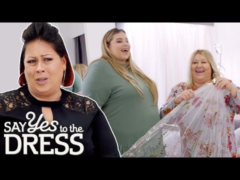 Bride Would Give Up Her Dream Dress If It Doesn't Go With Her Flowery Veil | Curvy Brides Boutique