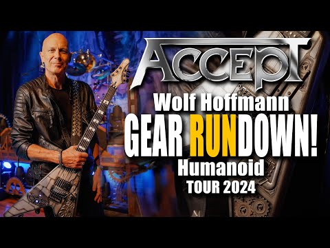 GEAR RUNDOWN! w. Wolf Hoffmann | from ACCEPT | Humanoid Tour 2024